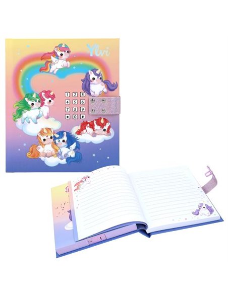 Ylvi Journal intime avec LED, code et son