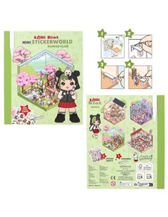 Lolli Riot Mini autocollants world 2