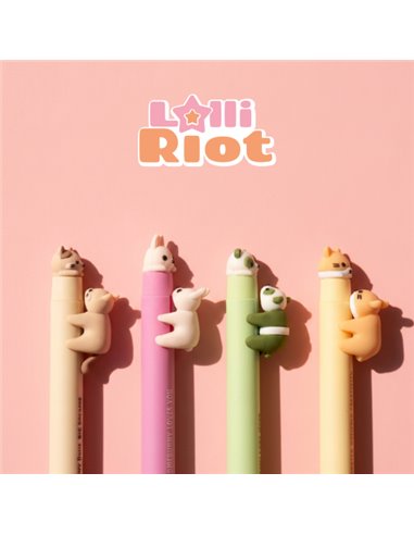 Lolli Riot Stylo gel effaçable Click and Kiss