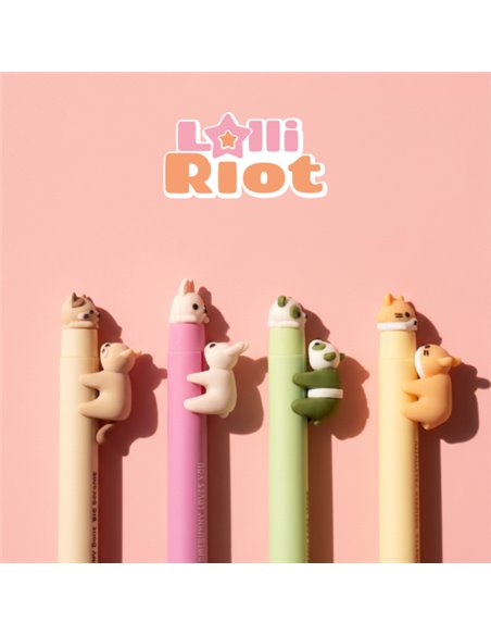 Lolli Riot Stylo gel effaçable Click and Kiss