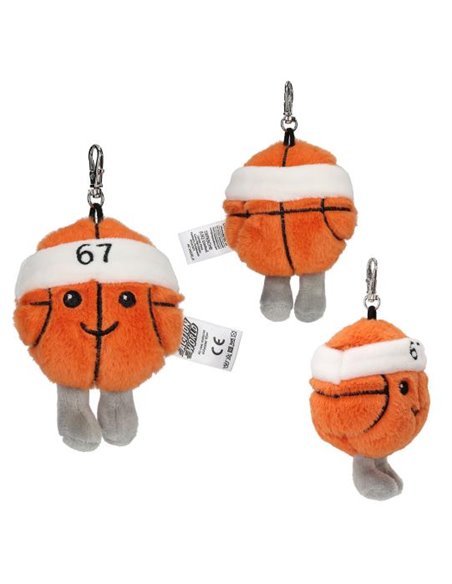 Action World Pendentif en peluche SPORTS
