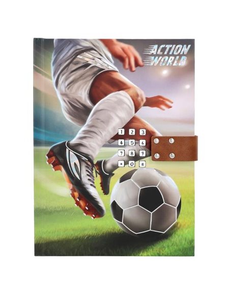 Action & Fun Journal intime football avec code et son