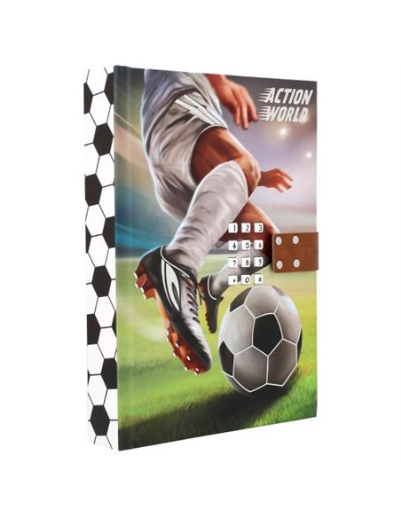 Action & Fun Journal intime football avec code et son