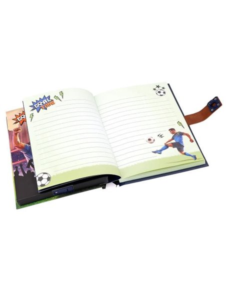 Action & Fun Journal intime football avec code et son