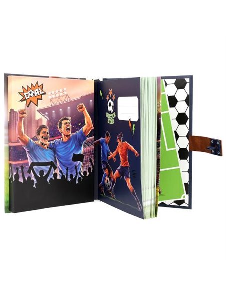 Action & Fun Journal intime football avec code et son