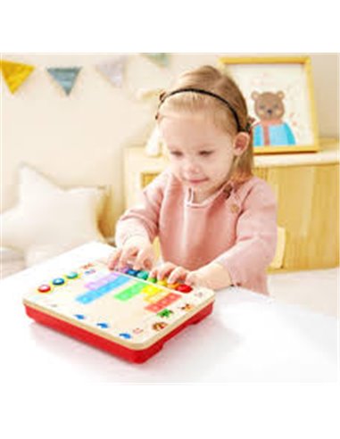 Petit piano pixel interactif - Hape