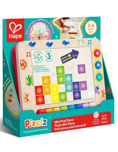 Petit piano pixel interactif - Hape
