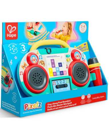 Radio et son micro pixel interactif - Hape