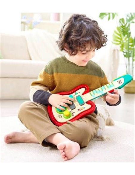 Guitare pixel interactif - rouge - Hape