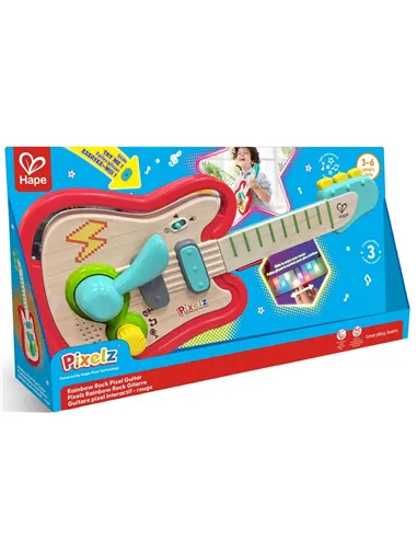 Guitare pixel interactif - rouge - Hape
