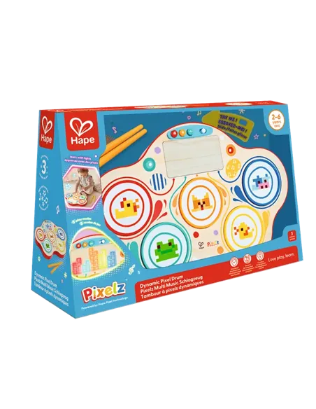 Tambour à pixels dynamiques - Hape