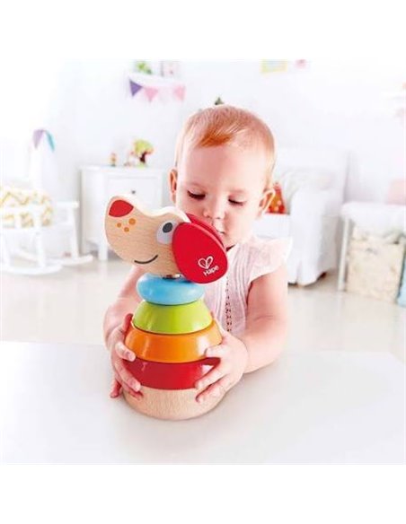 Puppy arc-en-ciel à empiler - Hape