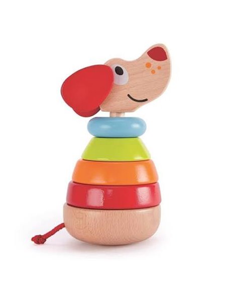 Puppy arc-en-ciel à empiler - Hape
