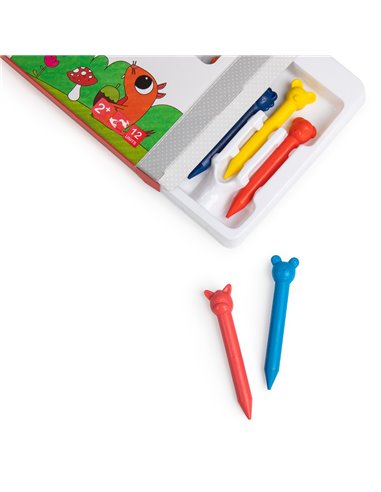 Crayons animaux - Eureka Kids