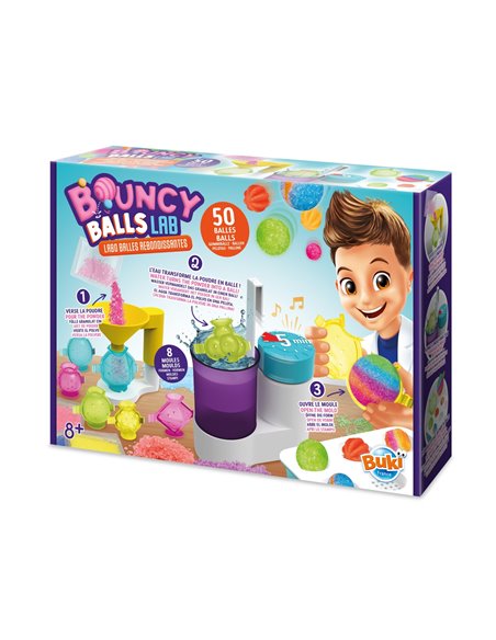 Labo balles rebondissantes - Buki