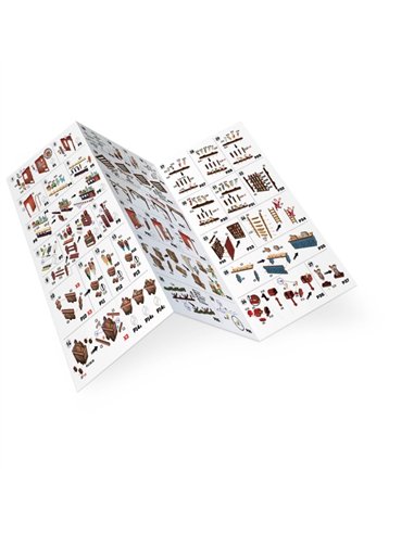 Diorama Noël - Atelier des lutins - Buki