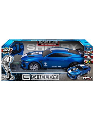 Shelby Super snake RC - bleu - Buki