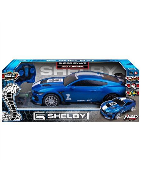 Shelby Super snake RC - bleu - Buki
