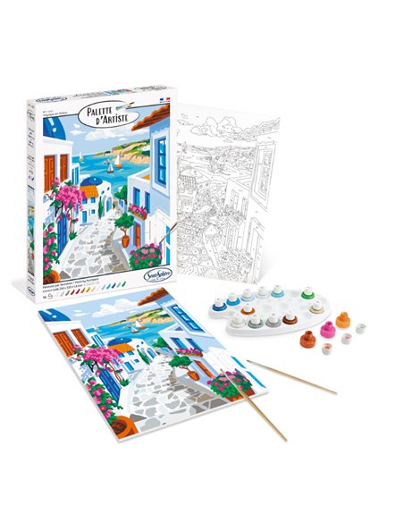 PALETTE D'ARTISTE - VOYAGE EN GRECE - Sentosphère