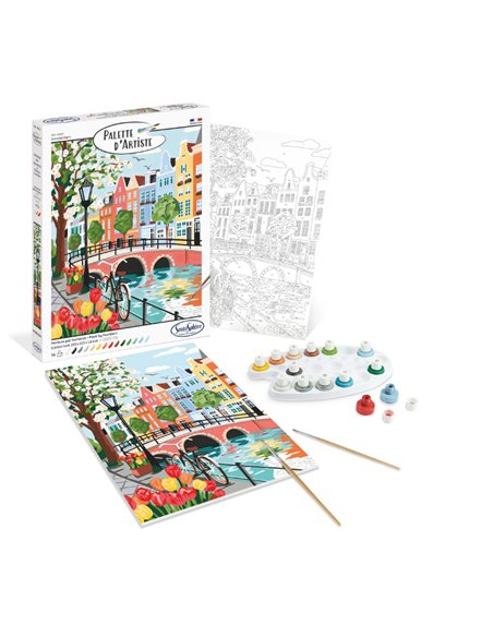 PALETTE D'ARTISTE AMSTERDAM - Sentosphère
