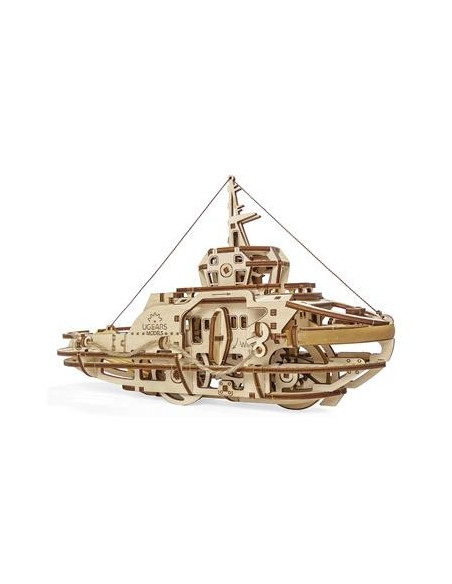 Tugboat mechanical model kit