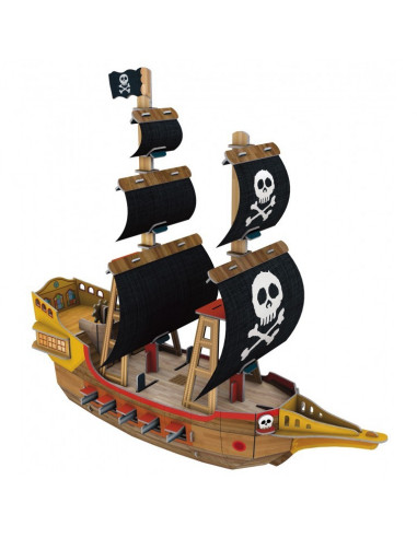 3D models le bateau pirates