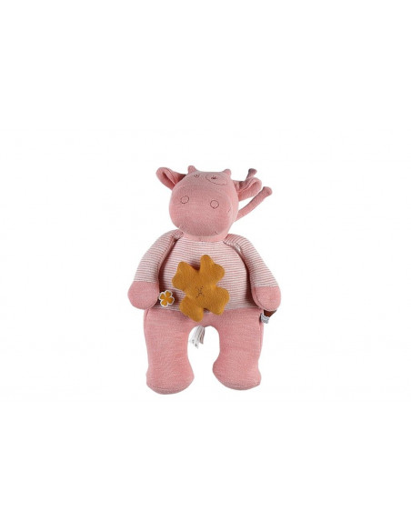 LOLA peluche musicale rose