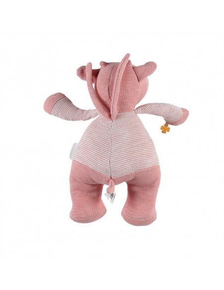 LOLA peluche musicale rose