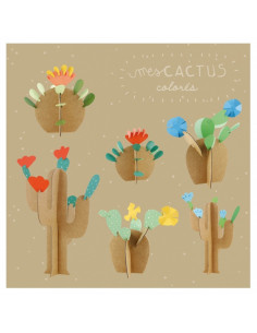 Mes Cactus colorés