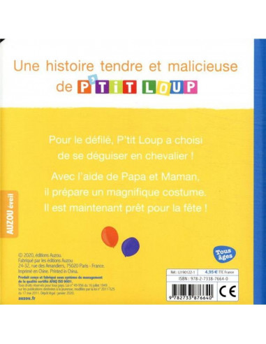 P'tit loup se déguise