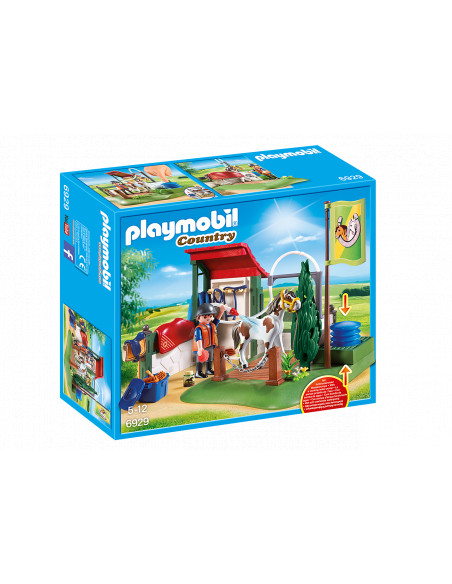 Box de lavage pour chevaux 6929 playmobil