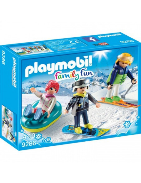 Vacanciers aux sport d'hiver