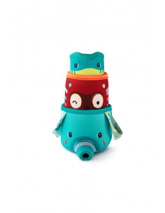 3 gobelets de bain Jungle