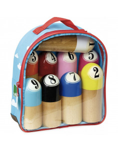 Jurassik' jeu de 9 quilles 2