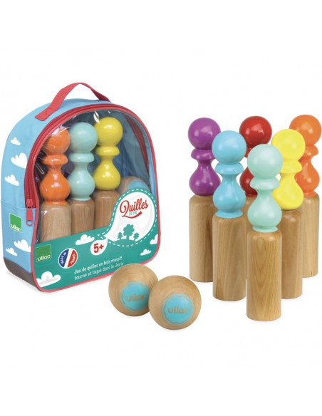 6 quilles retro
