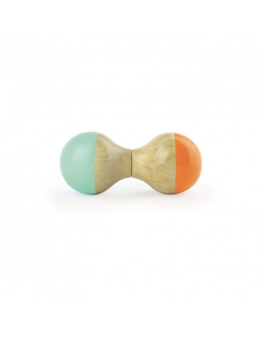 Hochet du Jura mint et orange
