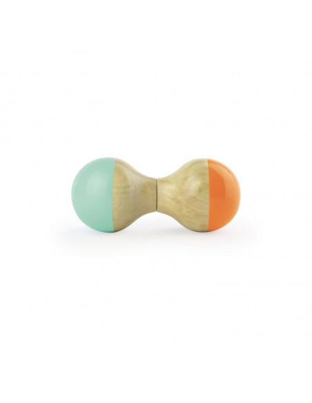 Hochet du Jura mint et orange