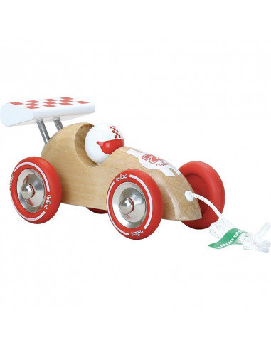Voiture de course à trainer naturel