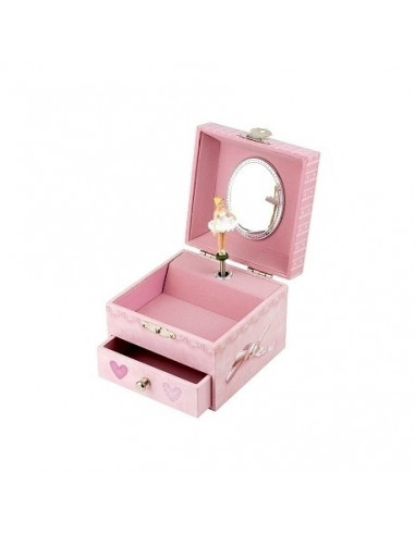 Coffret Musique Cube Danseuse en Tutu - Rose - Figurine Ball