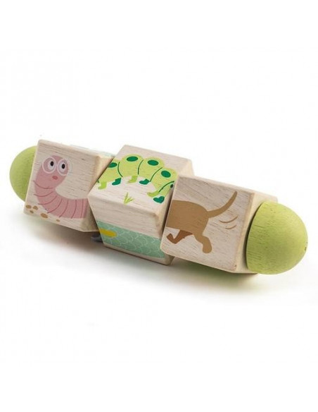 Torsion de cubes animaux