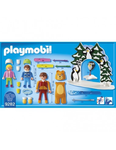 Moniteur ski et enfant