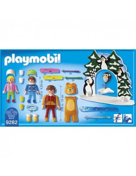 Moniteur ski et enfant