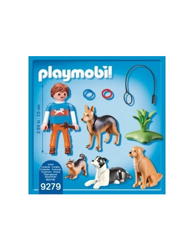 Entraineur et chiens