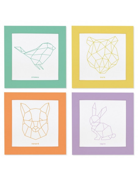 Cadre origami
