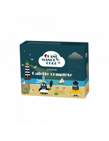 Blanc manger coco : la galette complète