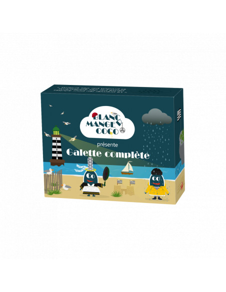 Blanc manger coco : la galette complète