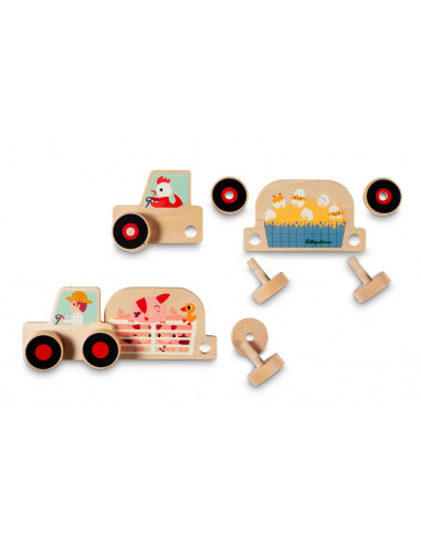 TRACTEUR Set d'assemblage