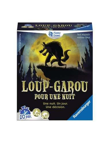Loup-Garou pour une Nuit - Jeu de Bluff 8+ ans Ravensburger