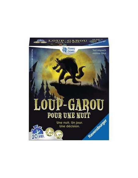 Loup-Garou pour une Nuit - Jeu de Bluff 8+ ans Ravensburger