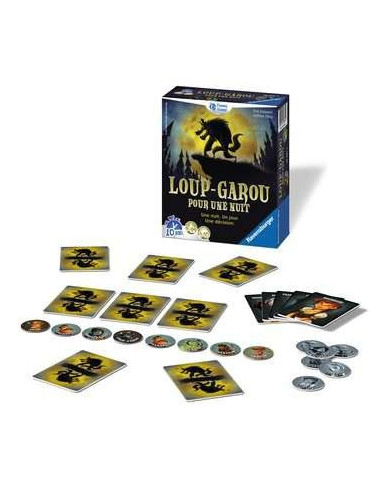 Loup-Garou pour une Nuit - Jeu de Bluff 8+ ans Ravensburger